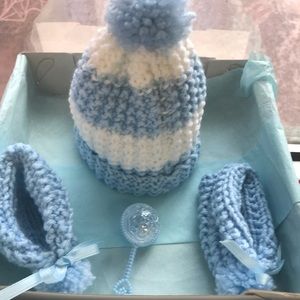Blue baby set